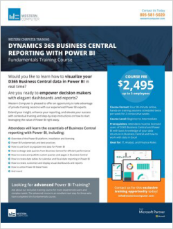 Power BI Fundamentals Training Course