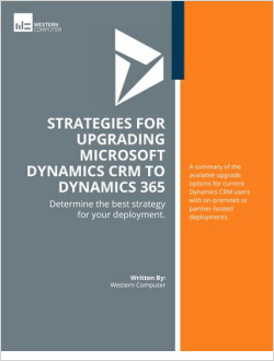 Strategies for Upgrading Microsoft Dynamics CRM to Dynamics 365