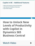 How to Unlock New Levels of Productivity with Copilot in Dynamics 365 Business Central