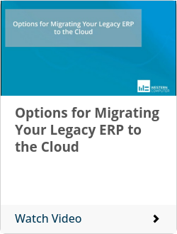 Options for Migrating Your Legacy ERP to the Cloud