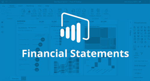 Power BI Interactive Report: Financial Statements [D365 Business Central]