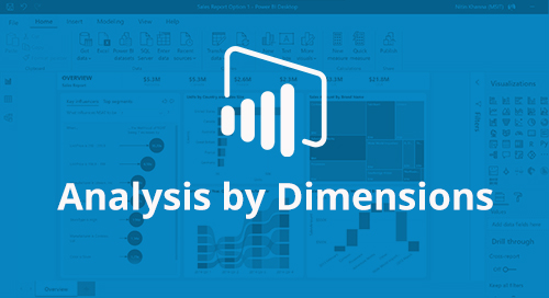 Power BI Interactive Dashboard: Analysis by Dimension [D365 Business Central]