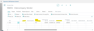 7 Steps to Create a Purchase Order in Business Central