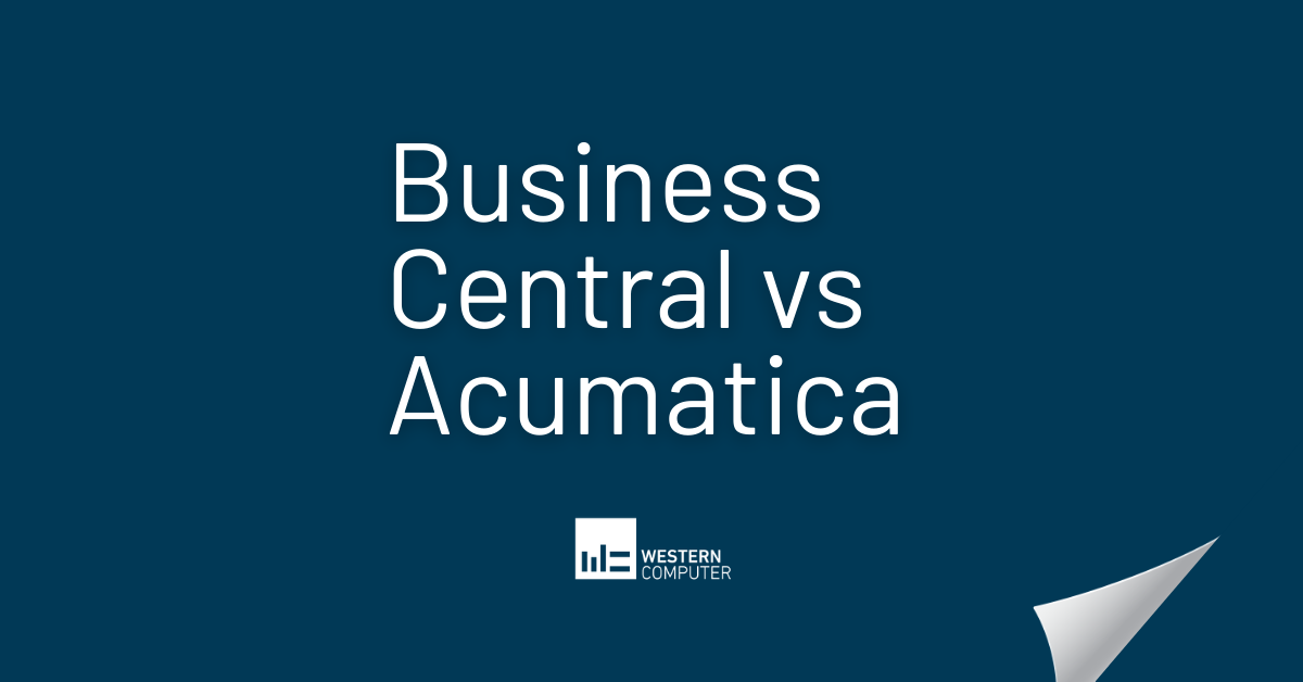 Business Central vs Acumatica