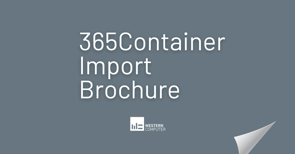 365ContainerImport Brochure