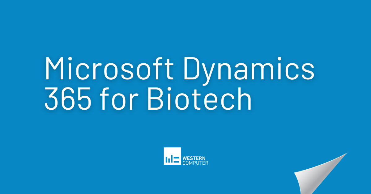 Microsoft Dynamics 365 for Biotech