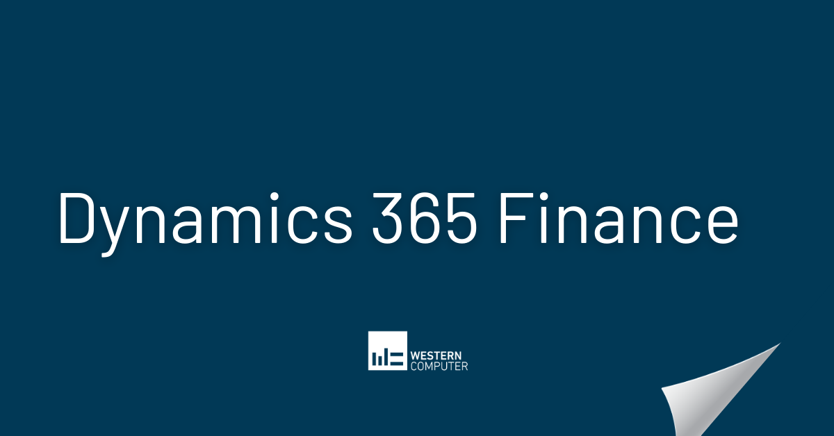 Dynamics 365 Finance