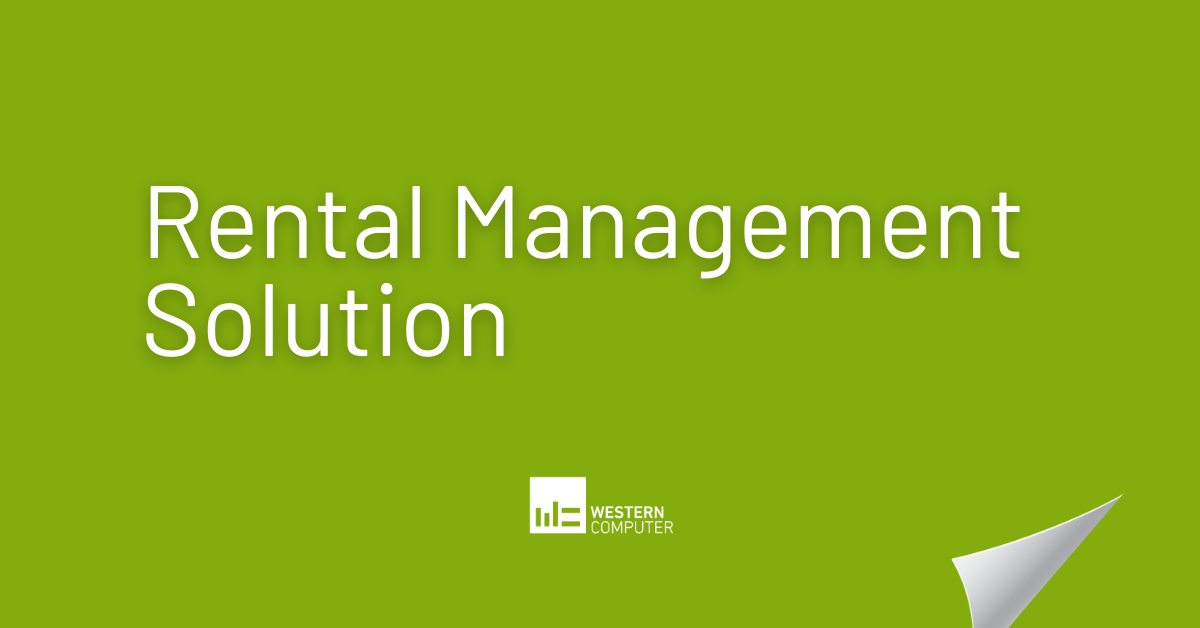 Rental Management Solution