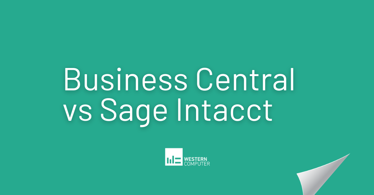 Business Central vs Sage Intacct