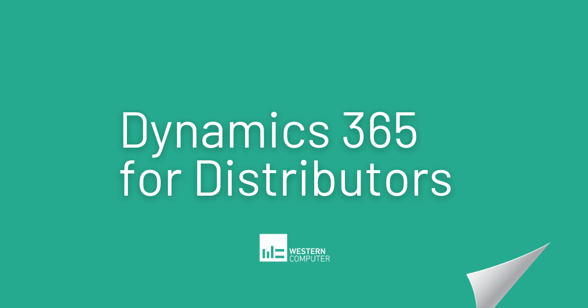 Dynamics 365 for Distributors