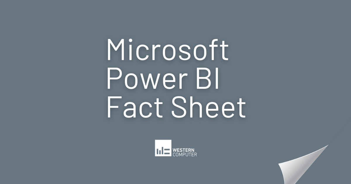Microsoft Power BI Fact Sheet