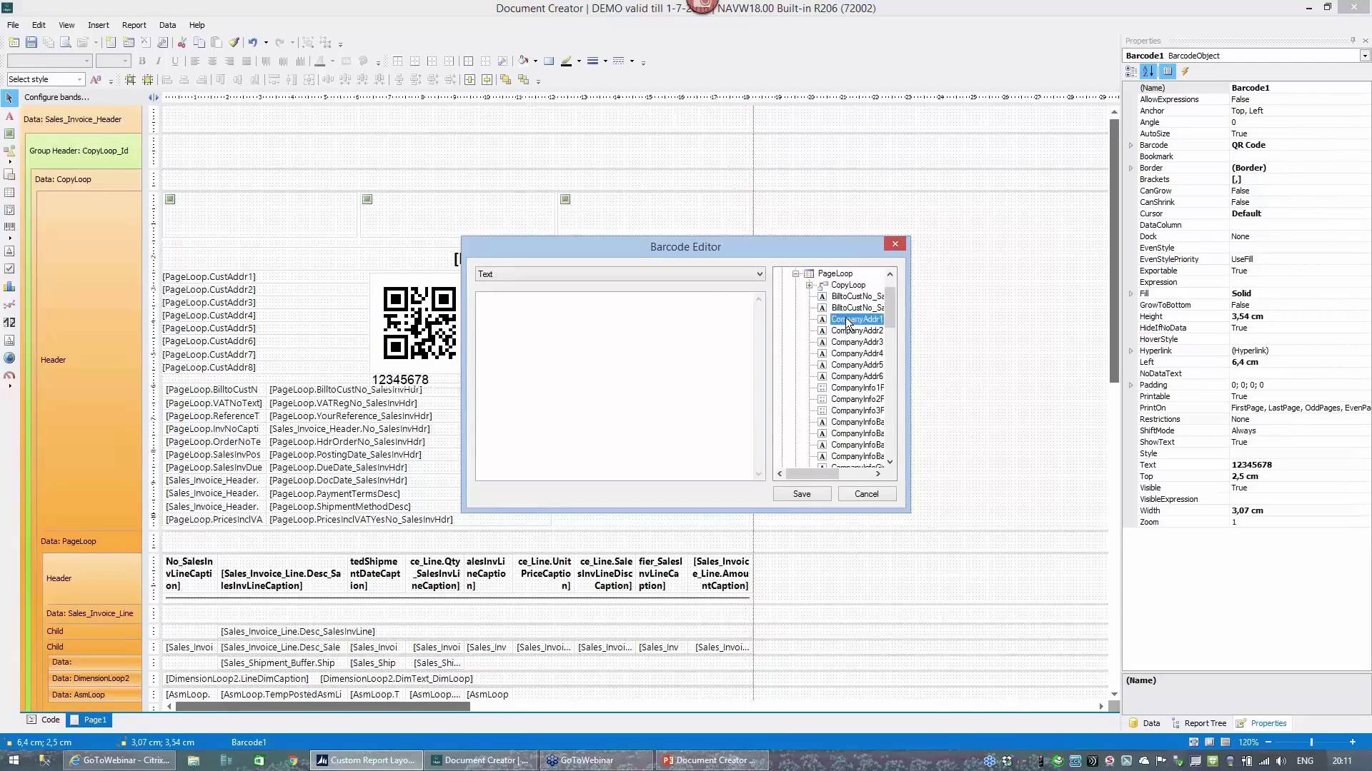 Document Creator Report Builder for Dynamics NAV by idyn