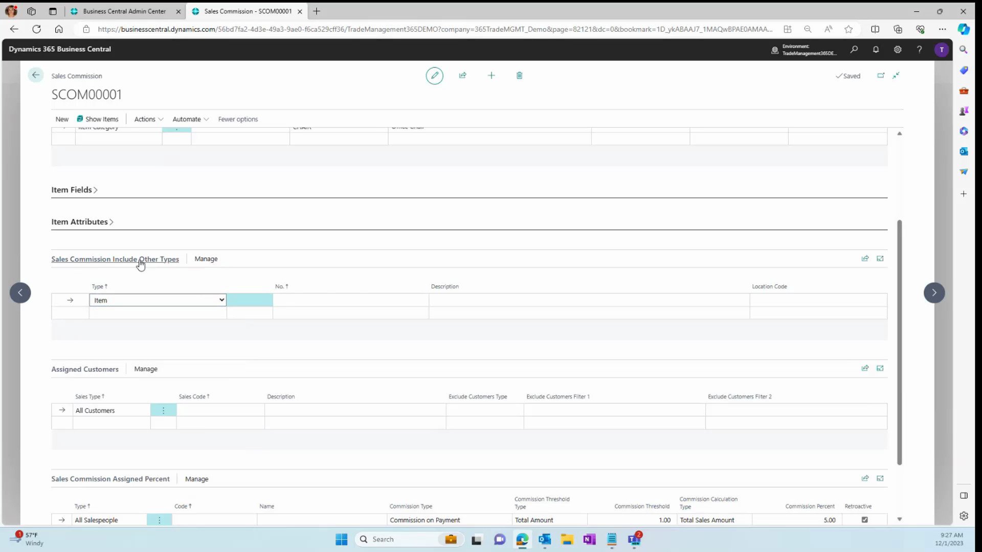 Commission Strategies for D365 Business Central