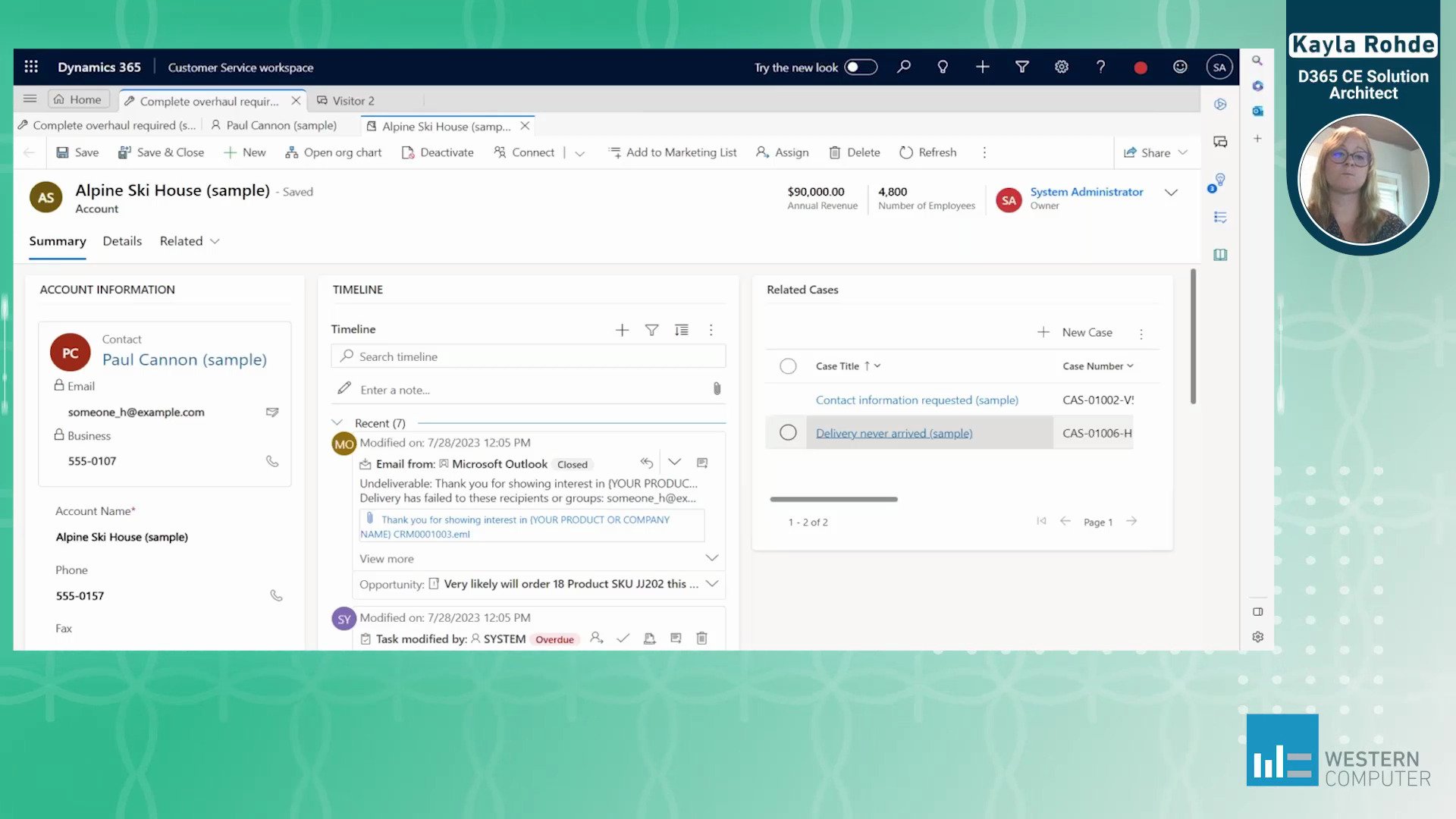 Dynamics 365 Customer Service Overview and Features