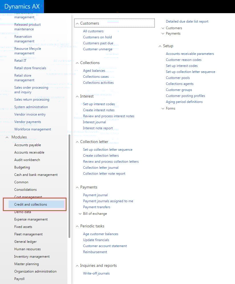 Managing Receivables Collections More Efficiently with the New Dynamics AX