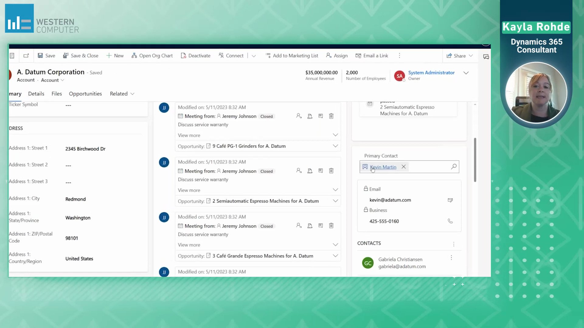 Microsoft Dynamics 365 Sales Overview and Out-of-the-Box Features