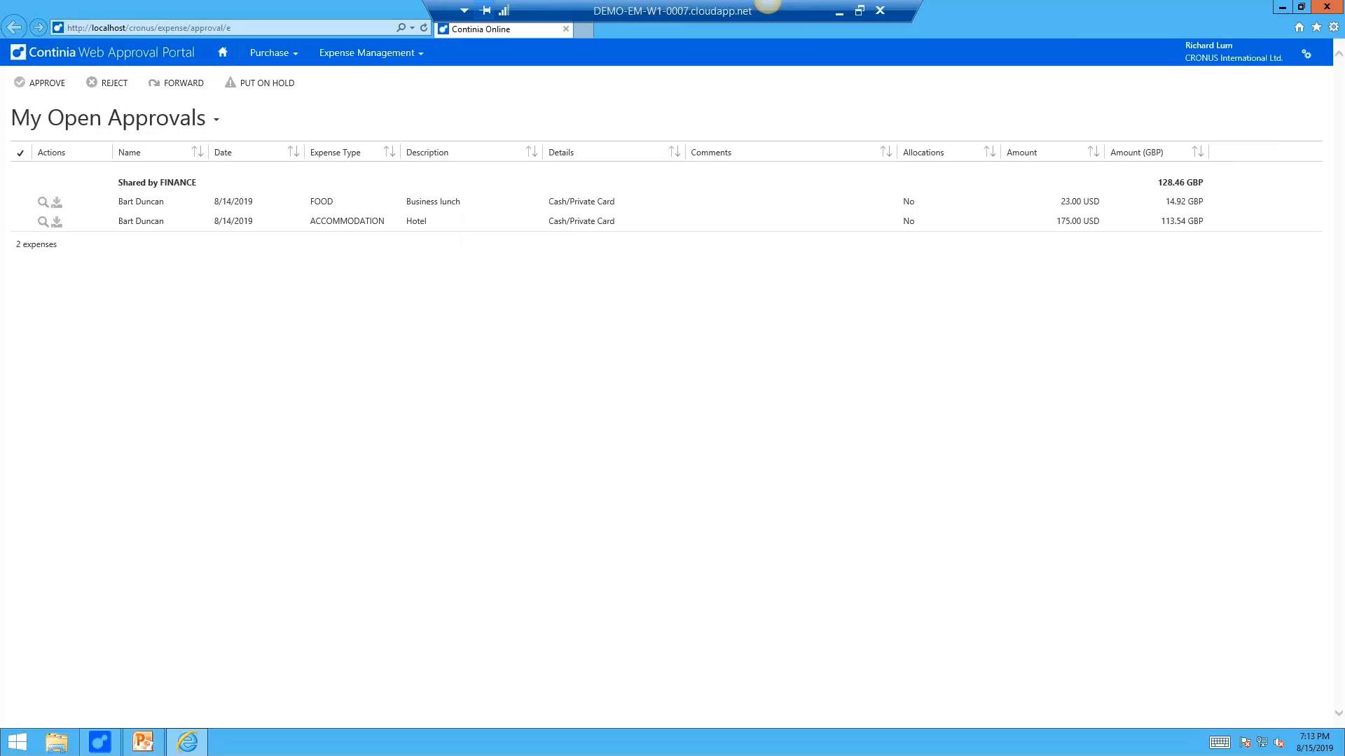 Expense Management for NAV and Business Central