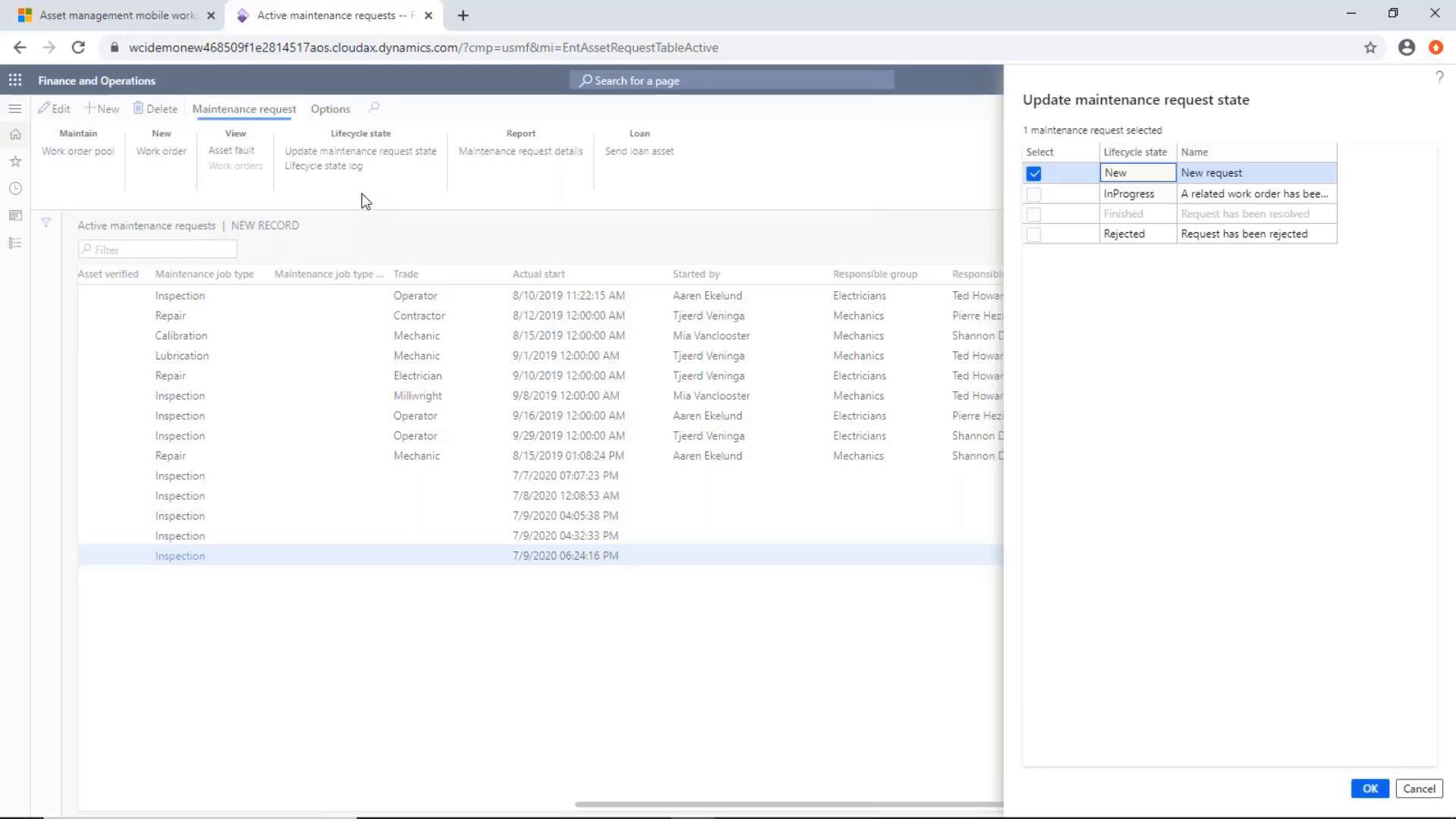 Asset Management in Dynamics 365 Supply Chain