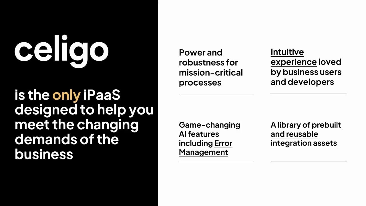 Modernize Manufacturing and Distribution with Celigo iPaaS