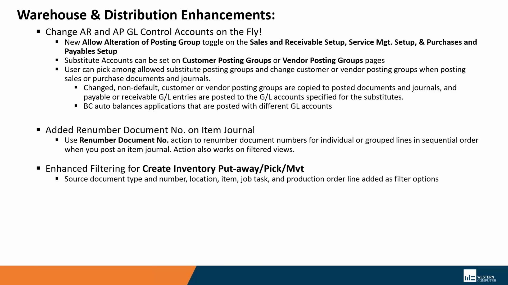 D365 Business Central 2023 Release Wave 1 Highlights