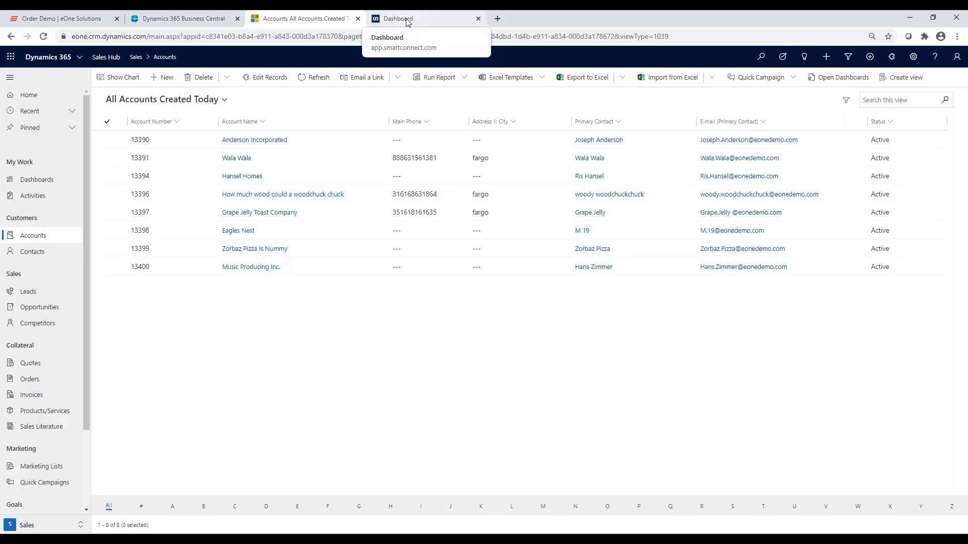 SmartConnect Integration for Business Central & NAV
