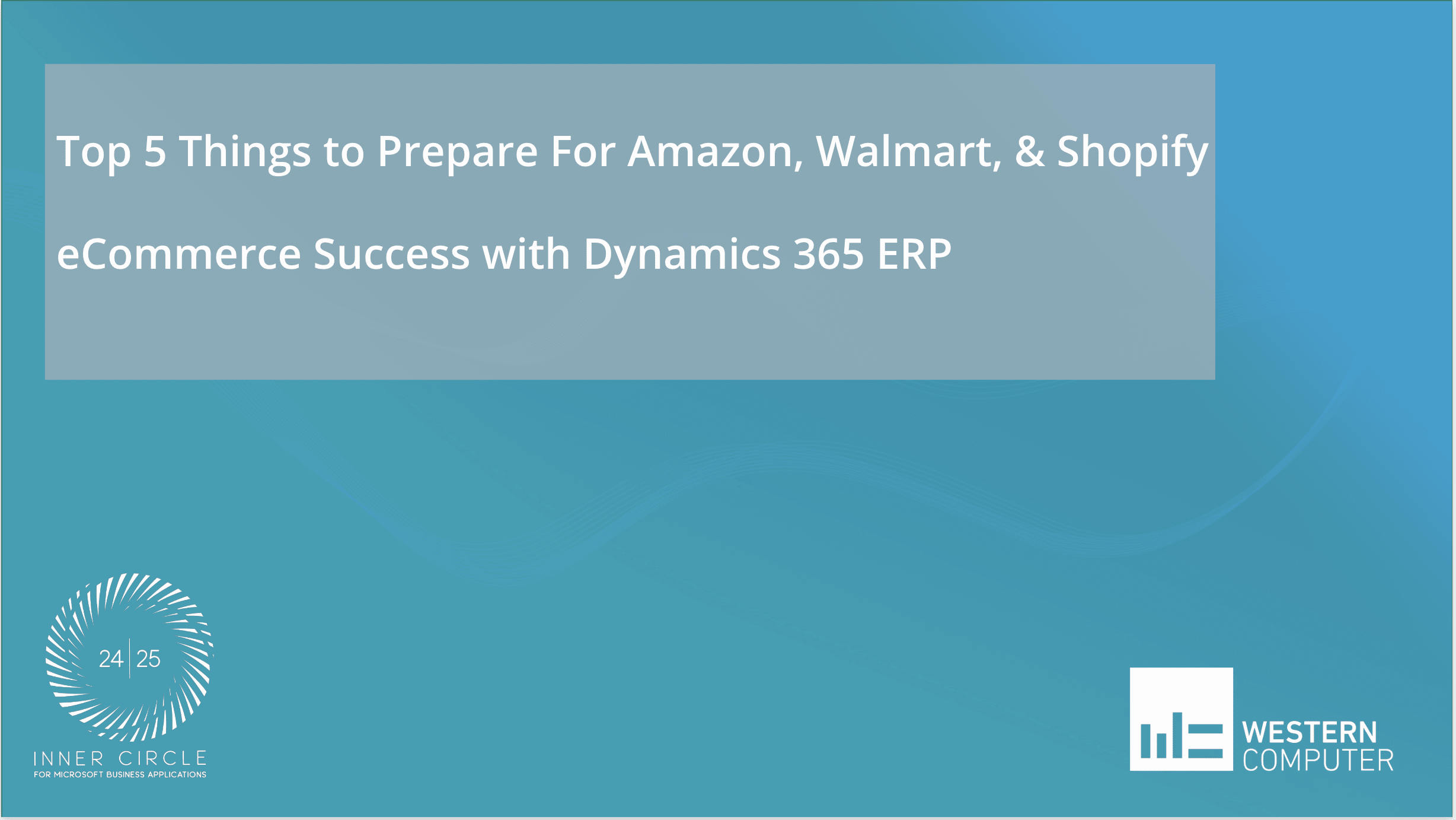 Amazon & Shopify eCommerce Success with Dynamics 365