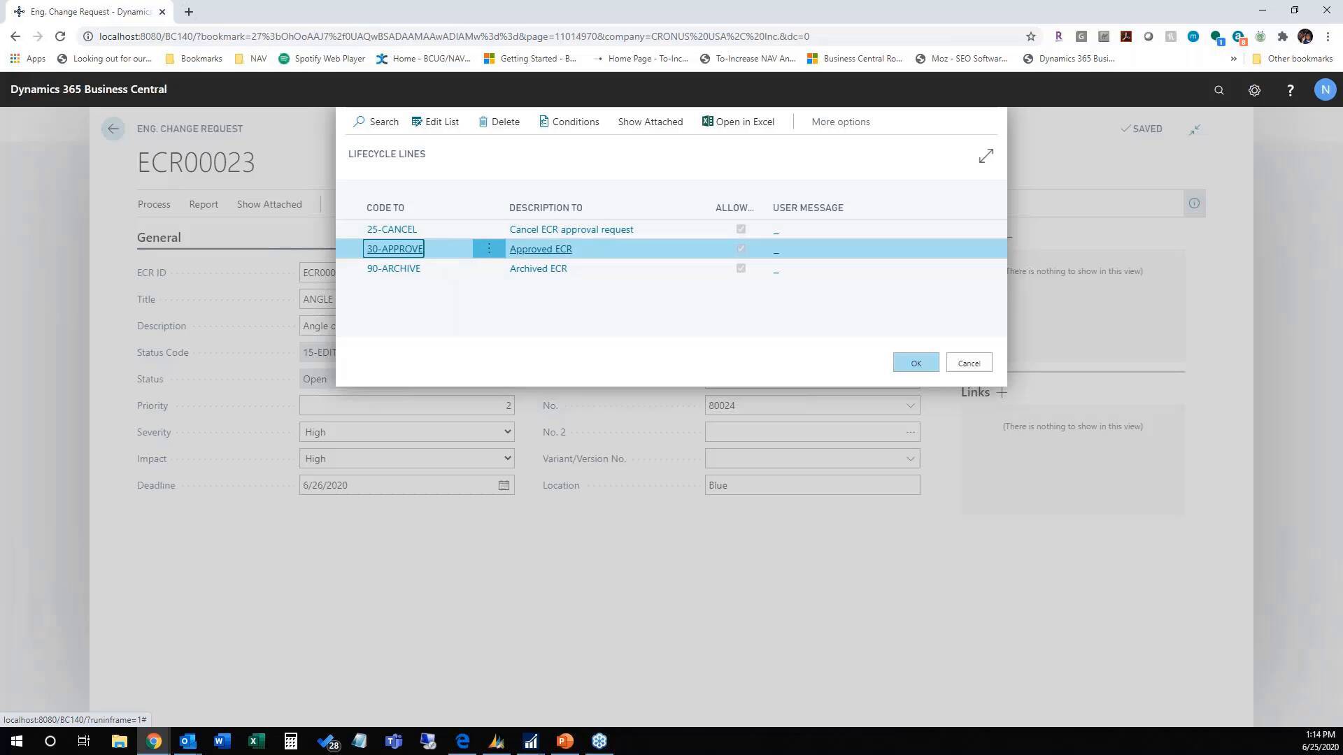 Engineering Change Management from To-Increase