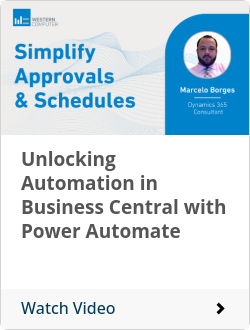Unlocking Automation in Business Central with Power Automate