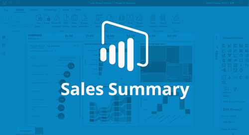 Power BI Interactive Report: Sales Summary [D365 Business Central]