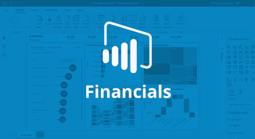 Power BI Interactive Report: Financials [D365 Business Central]