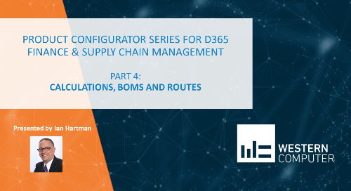 Product Configuration: Part 4