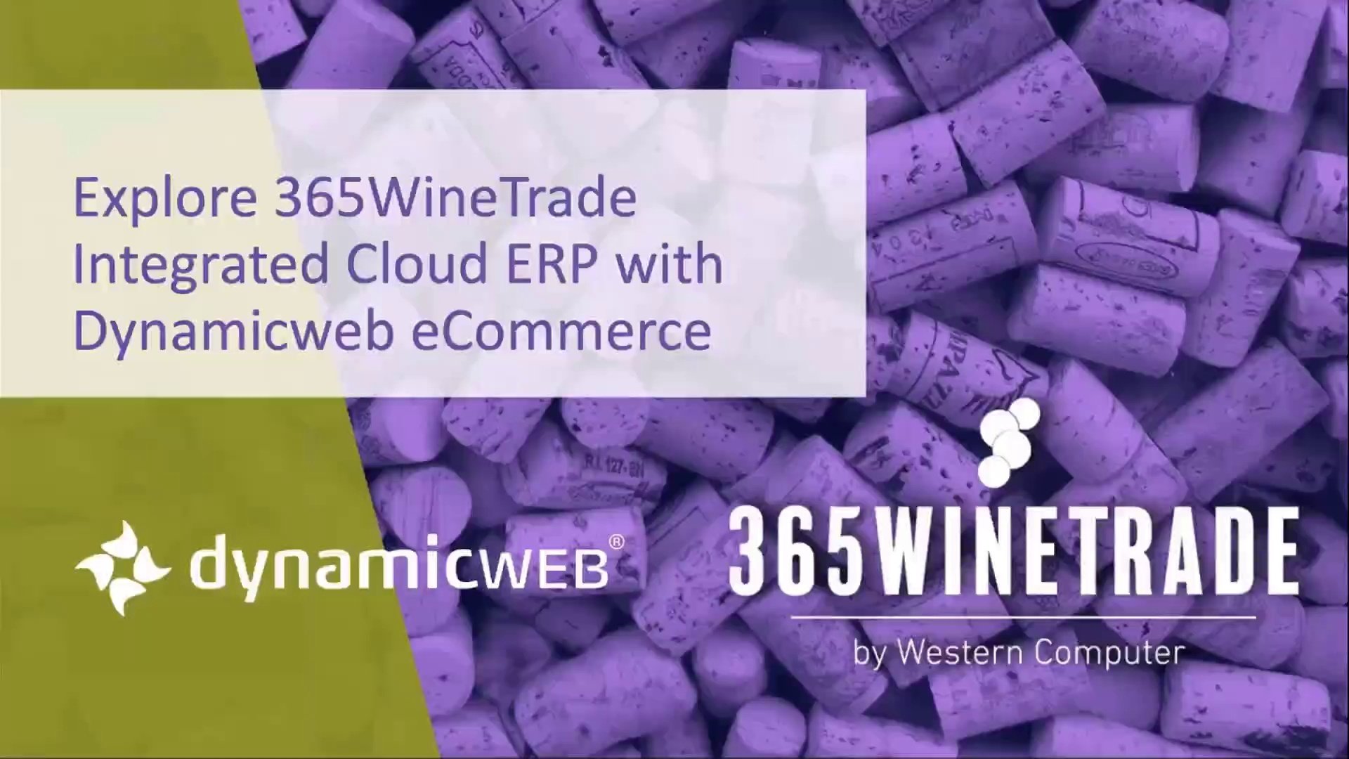 365WineTrade: Integrated Cloud ERP with Dynamicweb