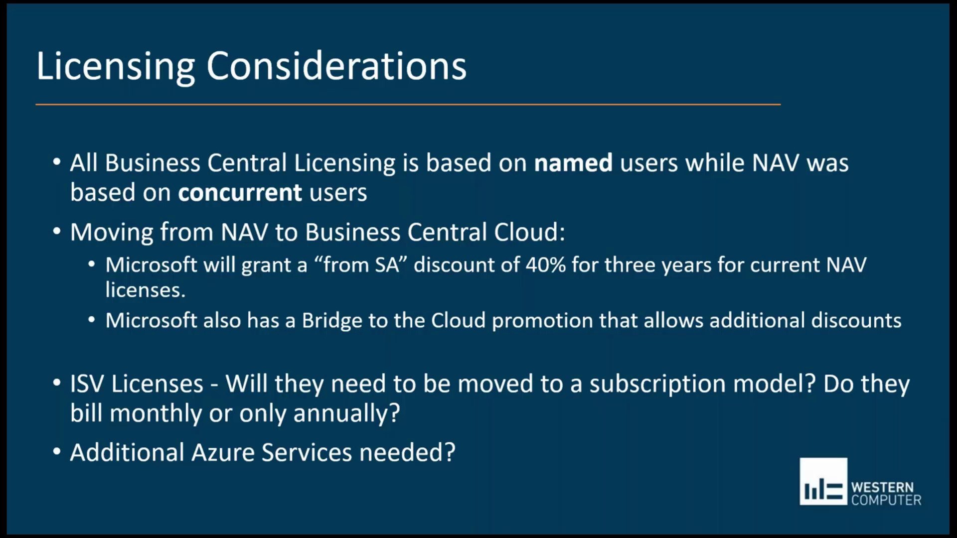 Upgrade Options to Migrate NAV to D365 Business Central
