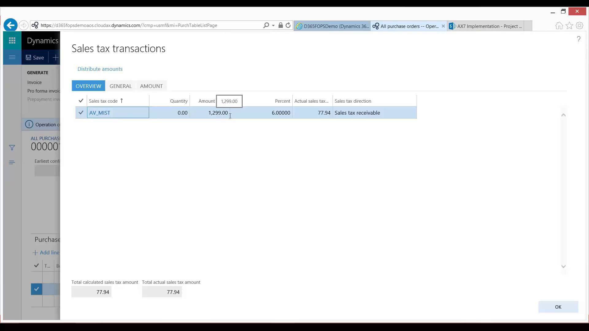 Procurement Through Payment in Dynamics 365 for Operations