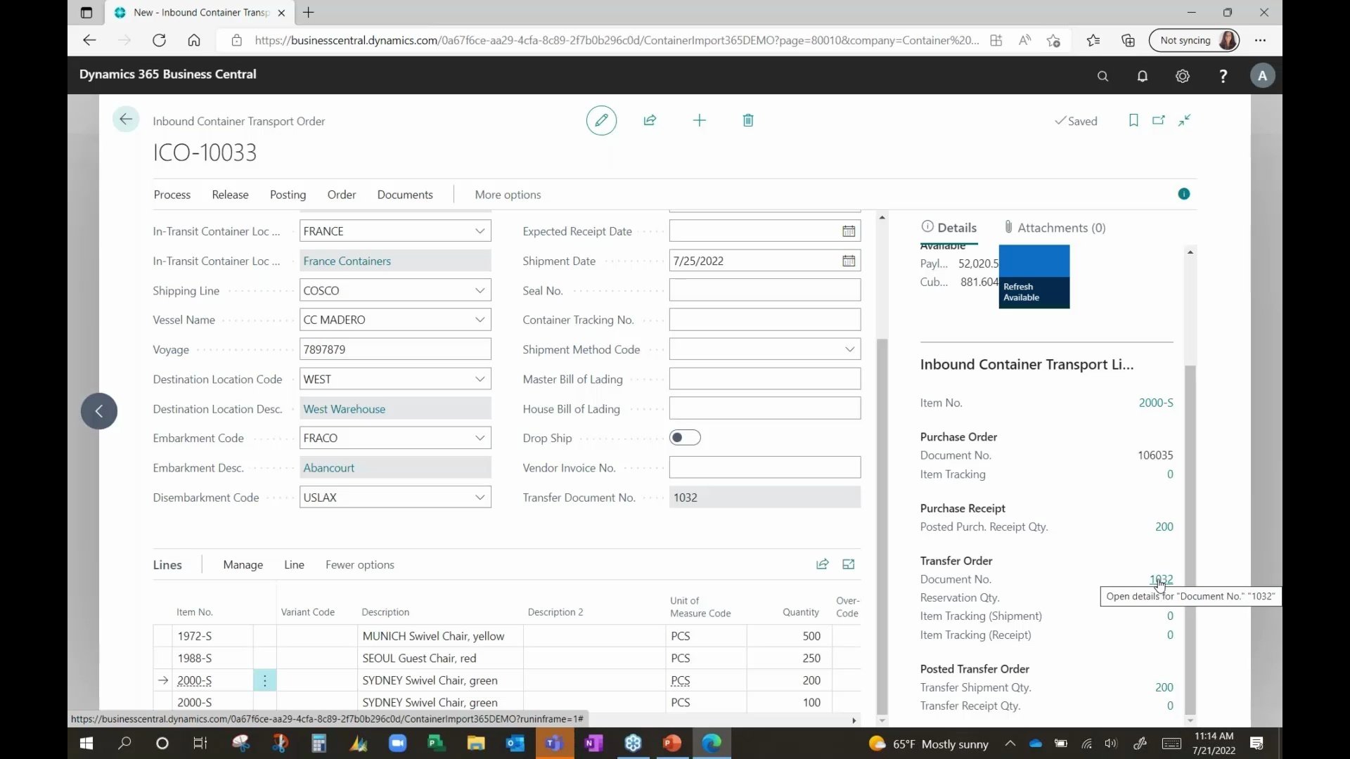 365ContainerImport for Dynamics Business Central Cloud