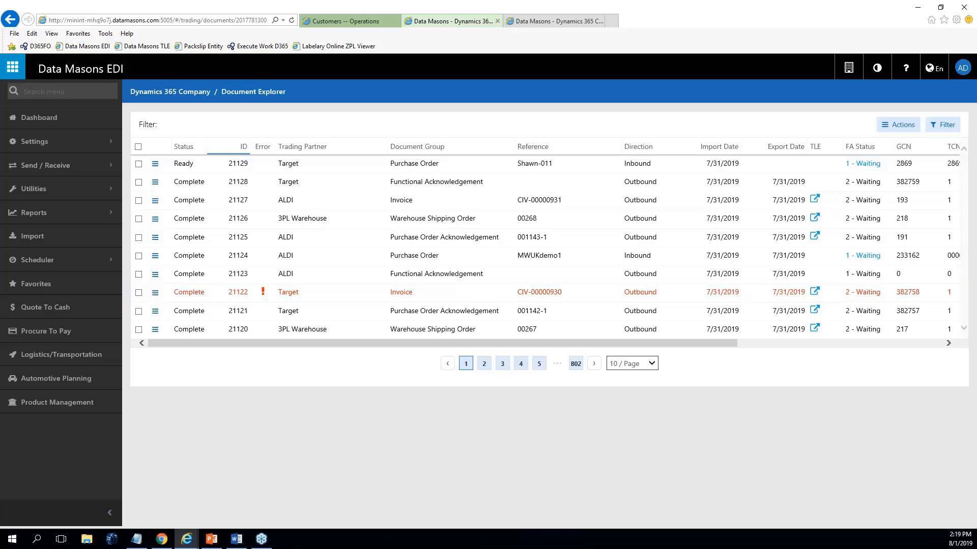 Explore EDI for Dynamics 365 Finance and Operations from Data Masons