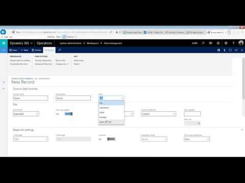 Data Migration in Dynamics 365 for Operations Part 1: Source File