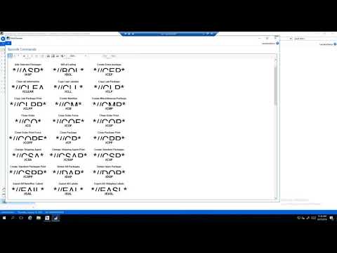 Where is a list of commands for Pack Line Scanning in D365 BC