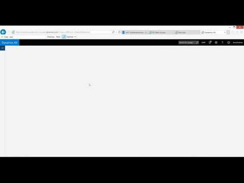 Financial Dimensions on Vendor Payments in the New Dynamics AX