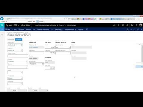 Dynamics 365 for Operations: Fee Billing Rule