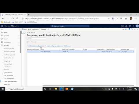 Temporary or Seasonal Credit Limits in Dynamics 365 Finance | Q&A Series | Western Computer