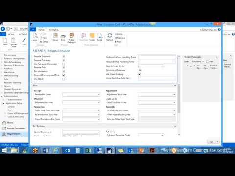How to Setup Your Warehouse in Microsoft Dynamics NAV
