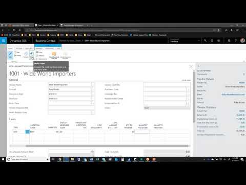 How Do I Create A Blanket Purchase Order in Business Central? | Q&A Series | Western Computer