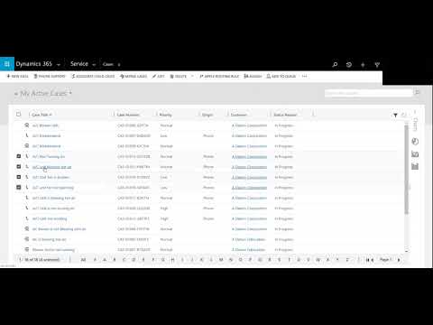 Dynamics 365 for Customer Service: Part 5 Add a case to a queue