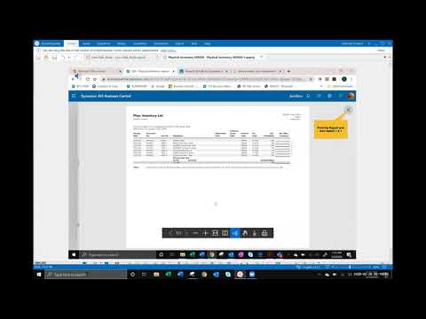 Inventory Accuracy in D365 Business Central – Physical Inventory Journals