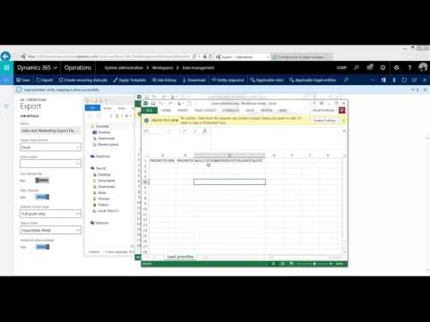 Data Migration in Dynamics 365 for Operations: Part 3 Export & Package Load