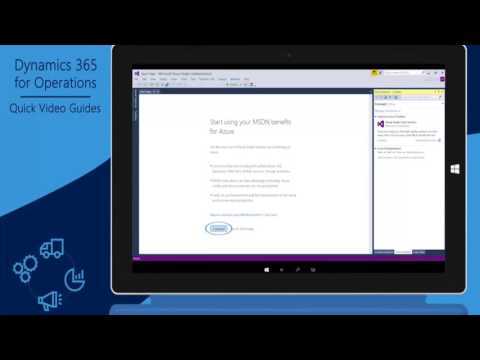 Setting Up a Development Machine in Dynamics 365 for Operations