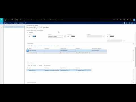 Product Configurator for Dynamics 365 for Operations: Part 4 Working with Constraints
