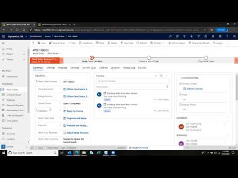 How to Convert a Work Order to an Invoice in Microsoft Dynamics 365 Field Service