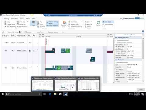 A morning on the Manufacturing Floor w/Dynamics NAV & PlannerOne